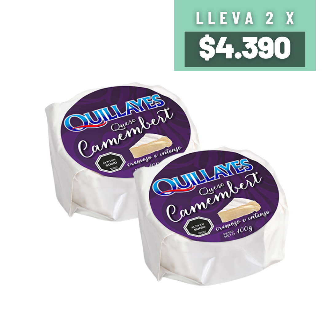 Promoción 2 Queso Camembert