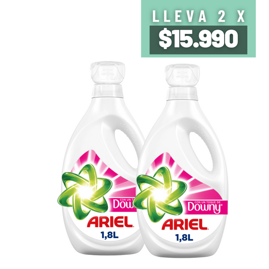 Pack Ahorro 2 Ariel + Downy, 1.8L