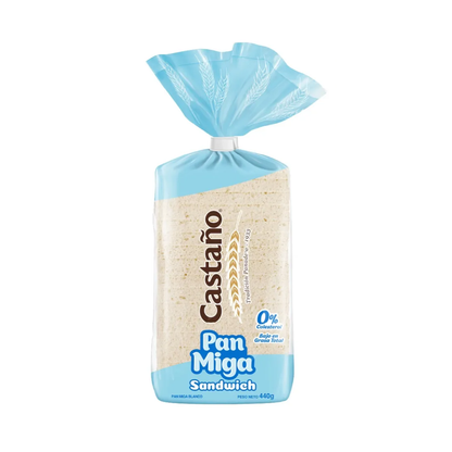 Pan Molde Miga Sandwich Castaño, 440g