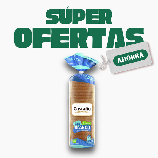 Pan Familiar Blanco Castaño, 570g