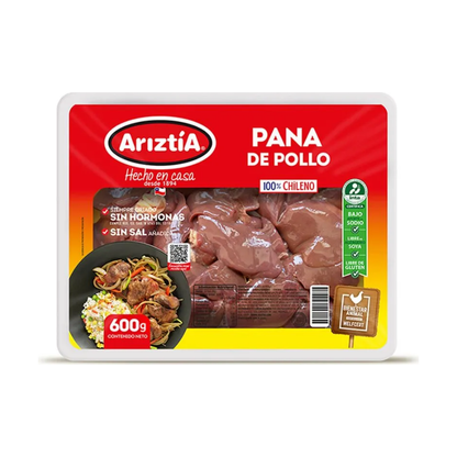 Pana De Pollo Ariztia, 600g
