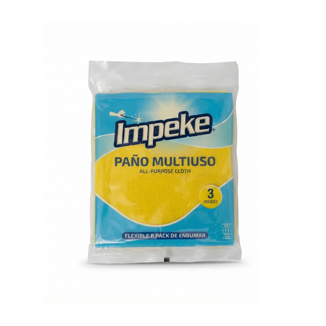 Paño Multiuso Impeke, 3u