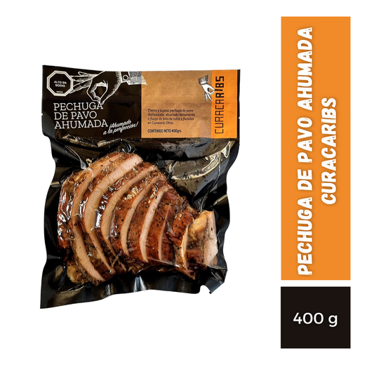 Pechuga de Pavo Ahumada Curacaribs, 400g