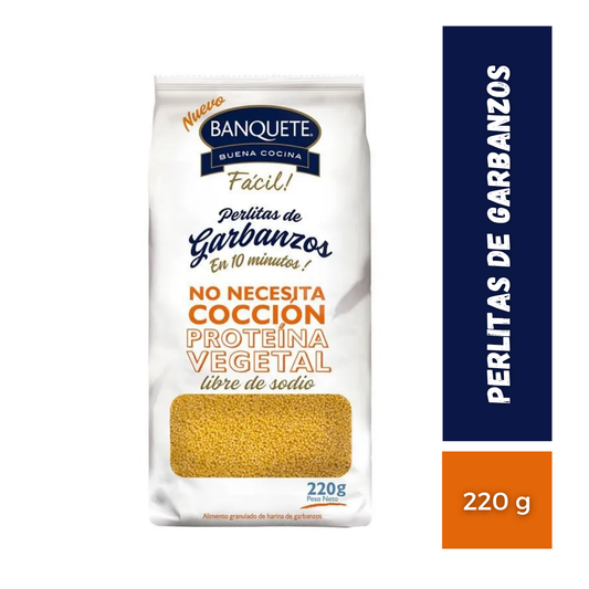 Perlitas De Garbanzos Banquete, 220g
