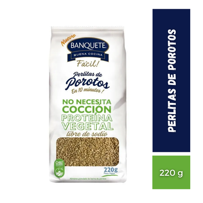 Perlitas De Porotos Banquete, 220g