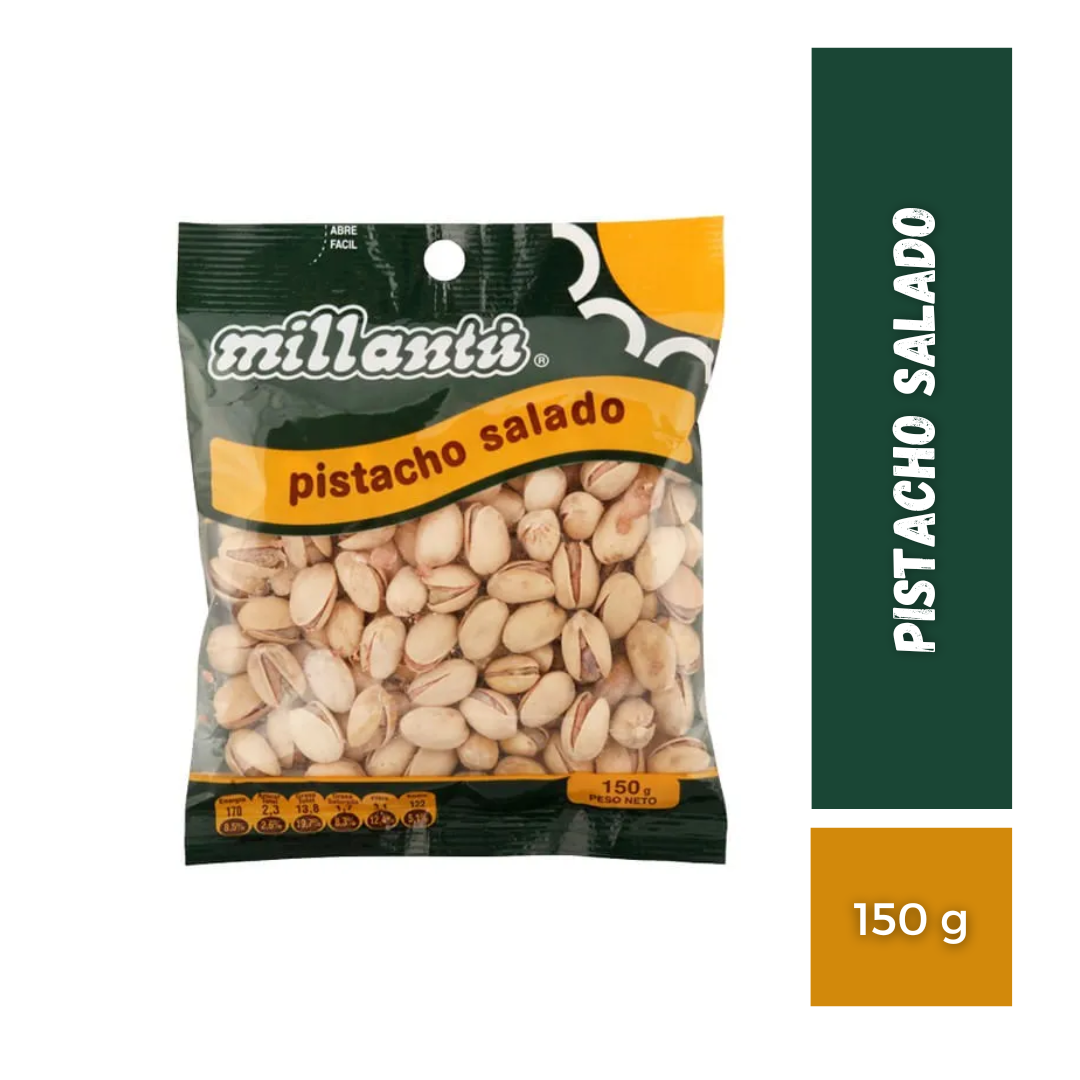 Pistacho Salado Millantu, 150g