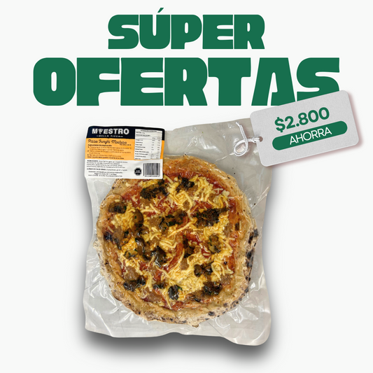 Pizza Funghi Mostaza Artesanal