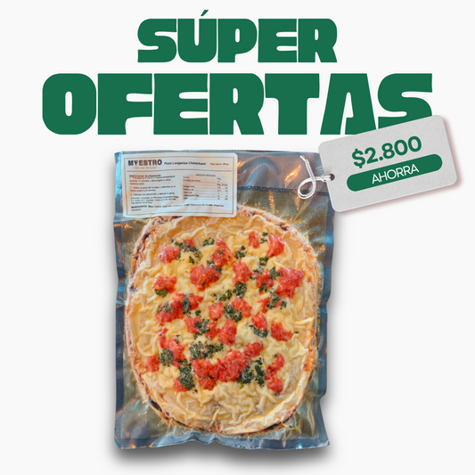 Pizza Longanicilla Chimichurri Artesanal