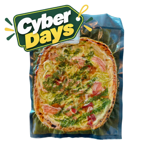 Pizza Tocino Pesto Artesanal - Cyber Days