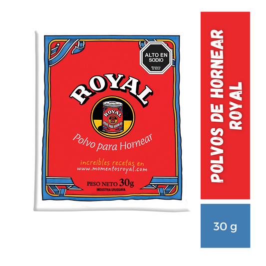 Polvo de Hornear Royal, 30g
