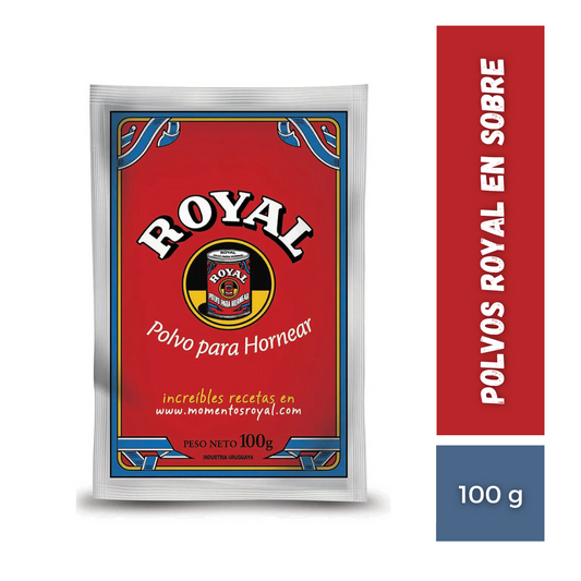 Polvos Royal en Sobre, 100g