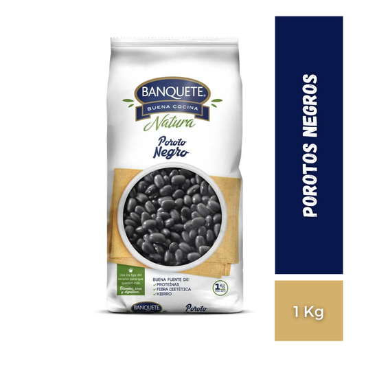 Porotos Negros Banquete, 1Kg