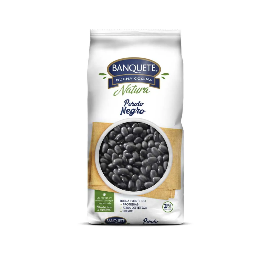 Porotos Negros Banquete, 1Kg