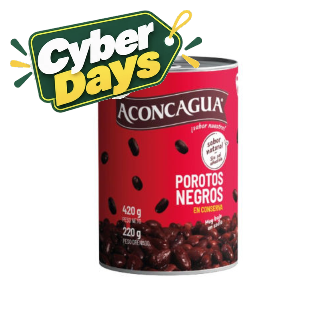 Porotos Negros Aconcagua, 420g - Cyber Days