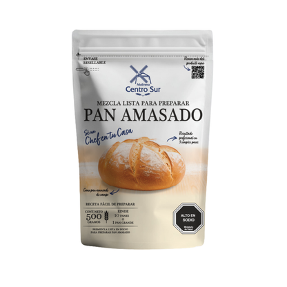 Premezcla Pan Amasado Centro Sur, 500g