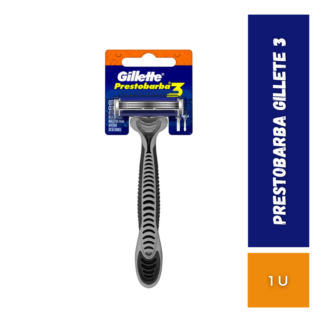 Prestobarba Gillette 3, 1un