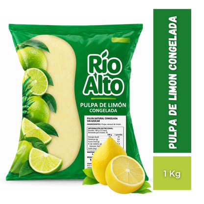 Pulpa De Limón Congelada, 1Kg