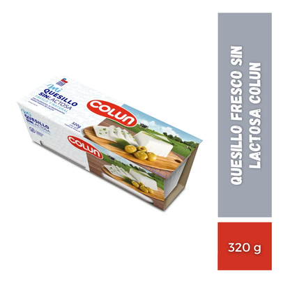 Quesillo Fresco Sin Lactosa Colun, 320g