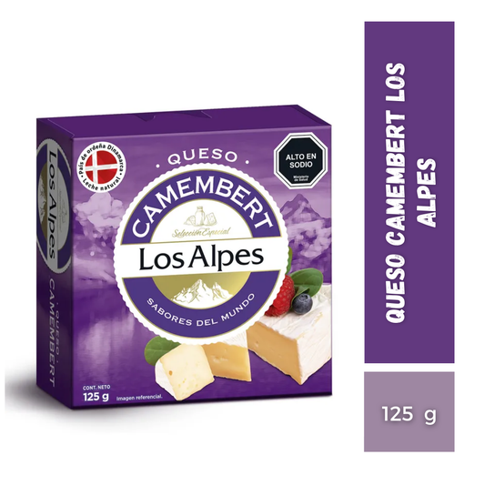 Queso Camembert Los Alpes, 125g