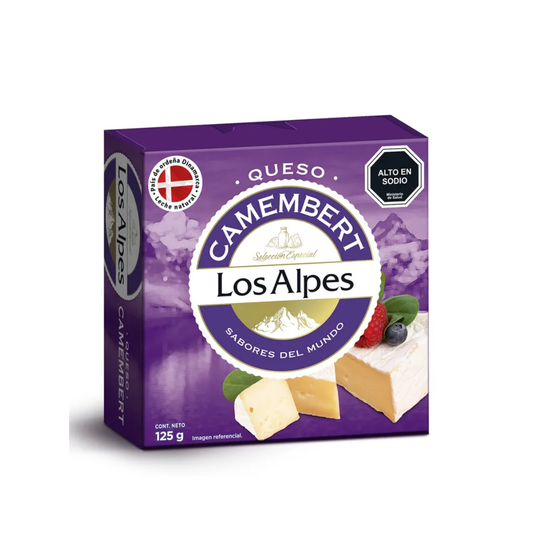 Queso Camembert Los Alpes, 125g