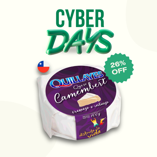 Queso Camembert Quillayes, 100g