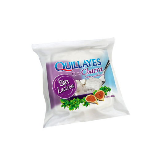 Queso Chacra sin lactosa Quillayes, 350g
