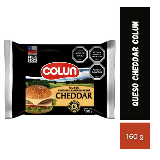 Queso Cheddar Colun, 160g