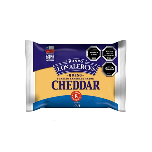 Queso Cheddar Los Alerces, 160g