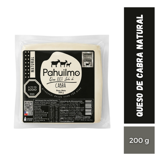 Queso De Cabra Natural Pahuilmo, 200g