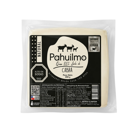 Queso De Cabra Natural Pahuilmo, 200g