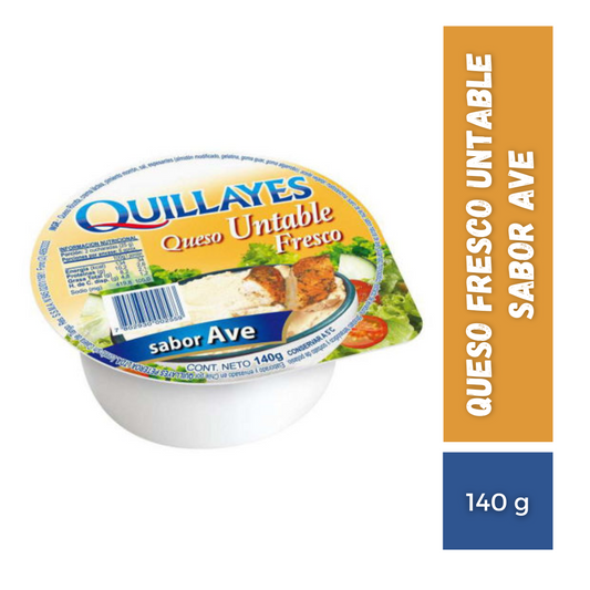 Queso Fresco Untable Sabor Ave, 140g