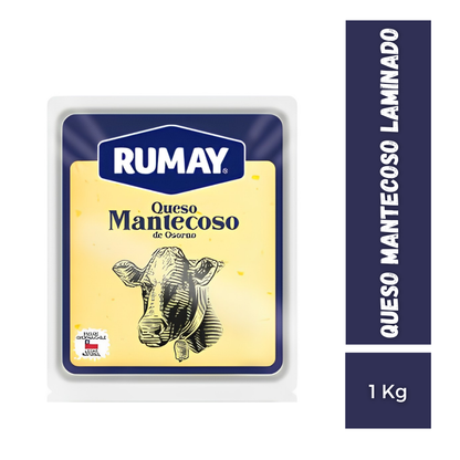 Queso Mantecoso Laminado Rumay, 1Kg