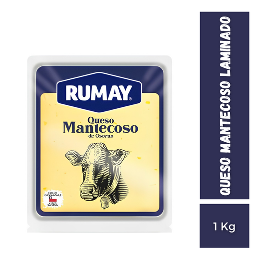 Queso Mantecoso Laminado Rumay, 1Kg