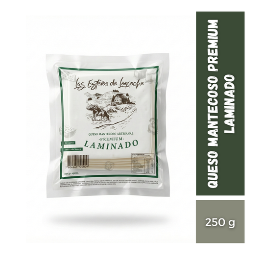 Queso Mantecoso Premium Laminado, 250g