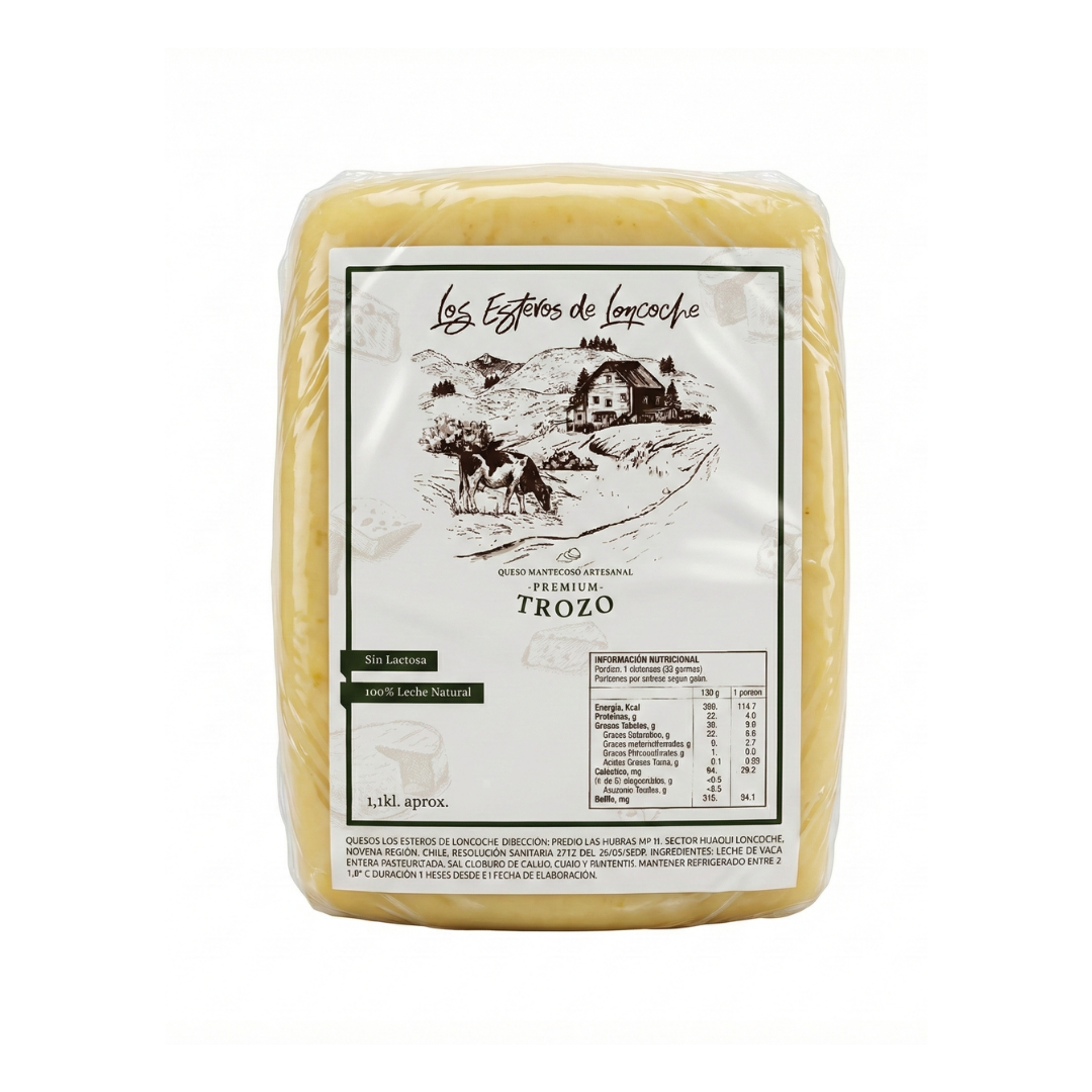 Queso Mantecoso Premium, 1.1Kg
