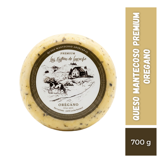 Queso Mantecoso Premium Oregano, 700g