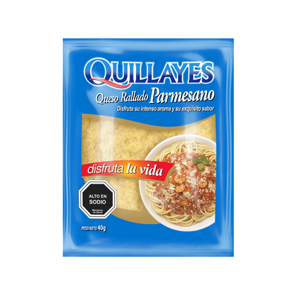 Queso Rallado Parmesano Quillayes, 40g