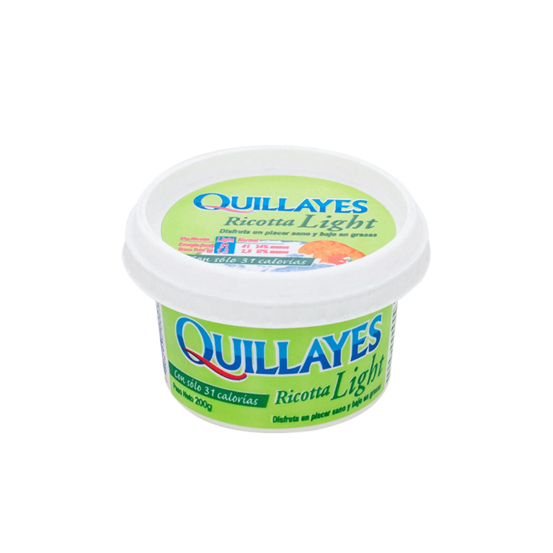 Queso Ricotta Light Quillayes, 200g