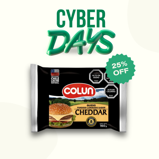 Queso Cheddar Colun, 160g