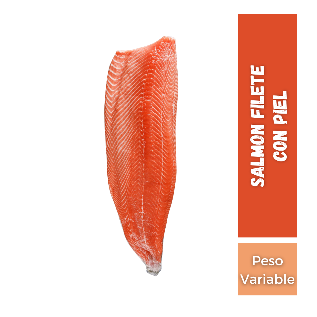 Salmón Filete con Piel