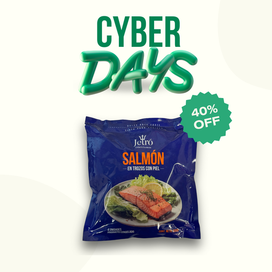 Salmon Porcionado Jetro, 500g