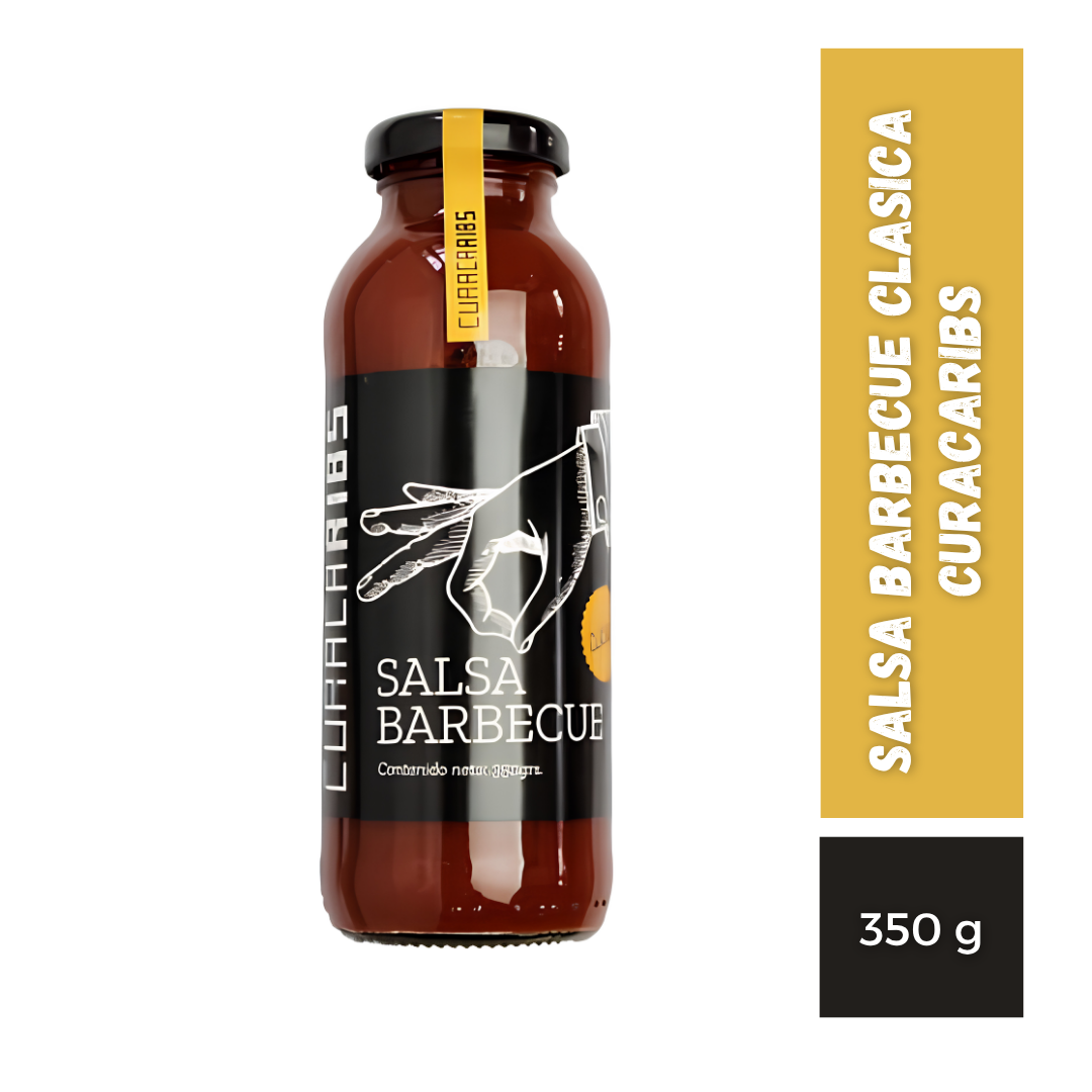 Salsa Barbecue Clásica Curacaribs, 350g