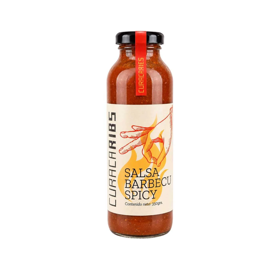 Salsa Barbecue Spicy Curacaribs, 350g