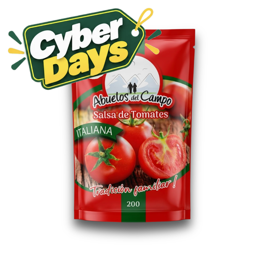Salsa de Tomate Abuelos del Campo, 200g - Cyber Days