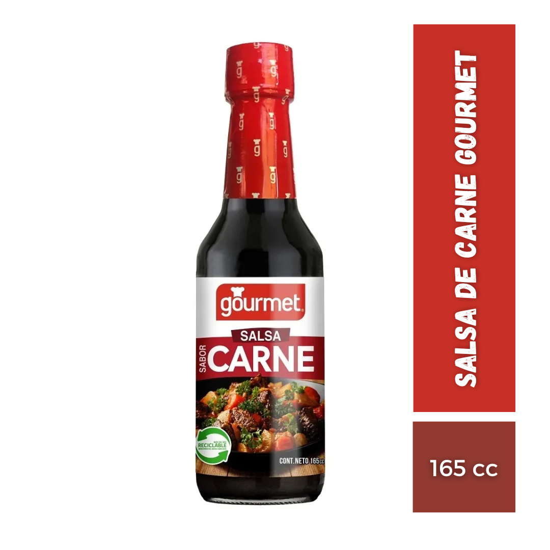 Salsa de Carne Gourmet, 165cc