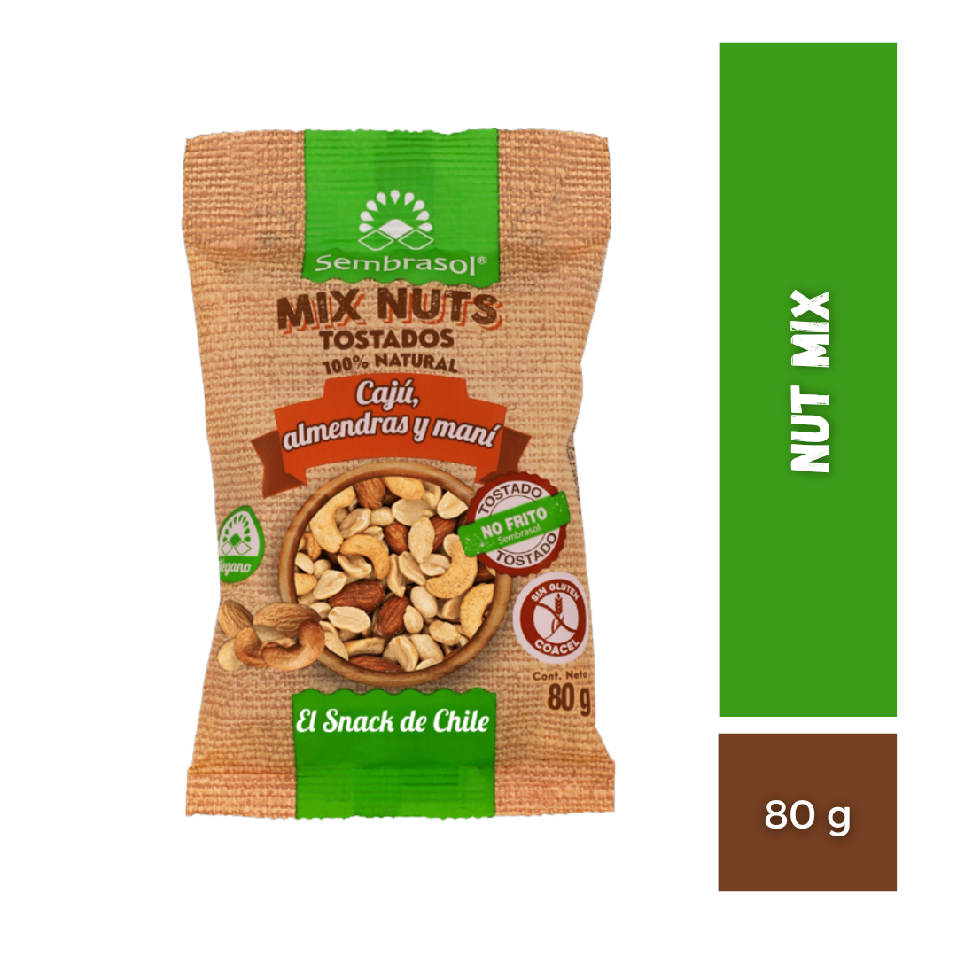 Nut Mix Sembrasol, 80g