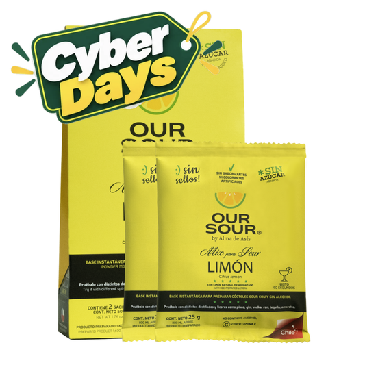 Sour Deshidratado Limón En Polvo Our Sour, 2u - Cyber Days