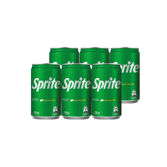 Sprite en Lata Original pack 6u, 220ml