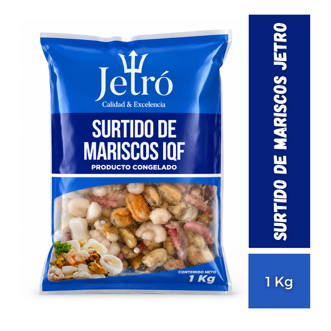 Surtido De Mariscos Jetro, 1Kg