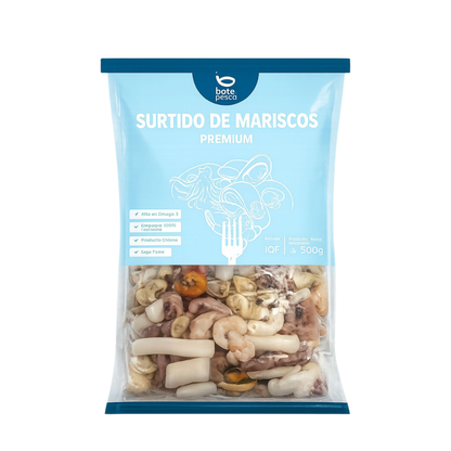 Surtido de Mariscos Bote De Pesca, 500g